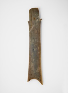 Forked blade (zhang ?), Late Neolithic period, ca. 2000-1700 BCE. Creator: Unknown.