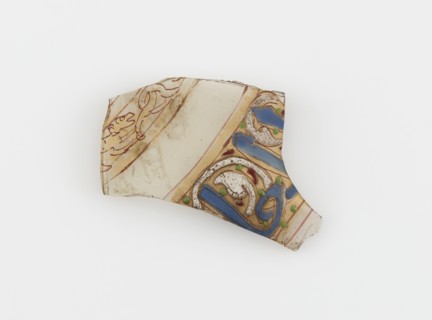 Islamic Glass Fragment, circa 900-1400. Creator: Unknown.