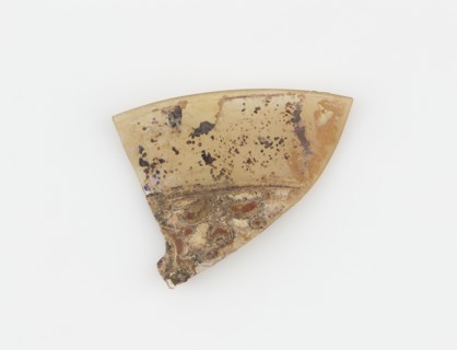 Islamic Glass Fragment, circa 900-1400. Creator: Unknown.