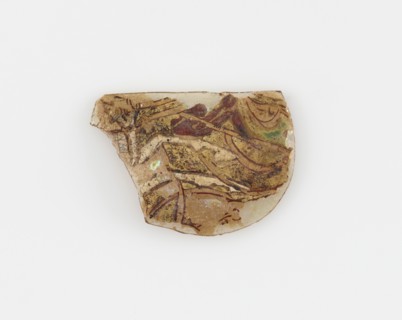 Islamic Glass Fragment, circa 900-1400. Creator: Unknown.