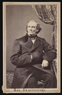 Portrait of George Scarborough, 1862-1863. Creator: Addis & Noel.