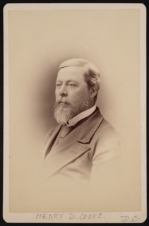Portrait of Henry David Cooke (1825-1881), Before 1881. Creator: Charles Milton Bell.
