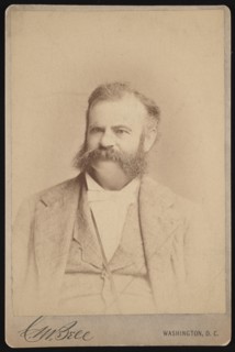 Portrait of John Wesley Powell (1834-1902), Circa 1872. Creator: Charles Milton Bell.