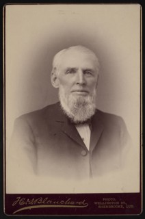 Portrait of Charles Stewart Channell (1820-1906), 1896. Creator: HG Blauchard.