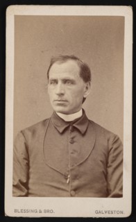 Portrait of Rev. Joseph Celestine Carrier (1833-1904), Before 1876. Creator: Blessing & Bro.