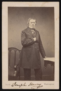 Portrait of Joseph Henry (1797-1878) - Standing, Before 1878. Creator: Mathew Brady.
