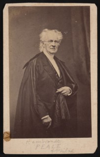 Portrait of Rembrandt Peale (1778-1860), Before 1860. Creator: Mathew Brady.