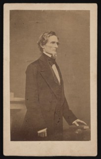 Portrait of Jefferson Davis (1808-1889), 1887. Creator: Brady's National Photographic Portrait Galleries.