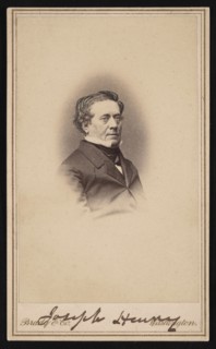 Portrait of Joseph Henry (1797-1878), Between 1858 and 1869. Creator: Brady's National Photographic Portrait Galleries.