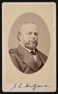 Portrait of Julius Erasmus Hilgard (1825-1891), 1875. Creator: Brady's National Photographic Portrait Galleries.
