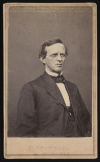 Portrait of Lyman Trumbull (1813-1896), Between 1864 and 1868. Creator: Brady's National Photographic Portrait Galleries.