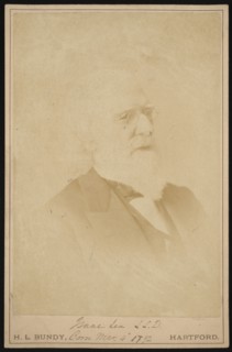 Portrait of Isaac Lea (1792-1886), Before 1886. Creator: Horace L Bundy.