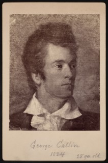 Self-Portrait of George Catlin (1796-1872), 1824. Creator: George Catlin.