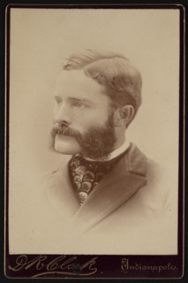 Portrait of Barton Warren Evermann (1853-1932), Before 1900. Creator: Daniel R Clark.