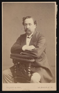 Portrait of David Forbes (1828-1876), 1874. Creator: Elliott & Fry.