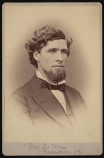 Portrait of Reverend Howe, Between 1876 and 1880. Creator: Samuel Montague Fassett.