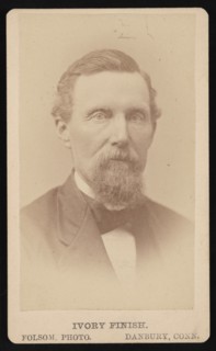Portrait of B.B. Kellogg, Before 1876. Creator: Folsom Photo.