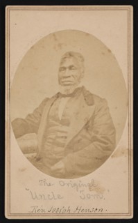 Portrait of Reverend Josiah Henson (1789-1883), Between 1866 and 1869. Creator: Alexander Gardner.