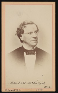 Portrait of Robert McClelland (1807-1880), 1876. Creator: Gottschalk Grelling.