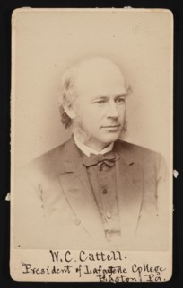 Portrait of William Cassady Cattell (1827-1898), 1876. Creator: Frederick Gutekunst.