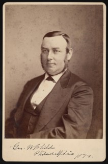 Portrait of George William Childs (1829-1894), 1872. Creator: Frederick Gutekunst.