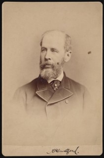 Portrait of Unidentified Man, October 1876. Creator: Frederick Gutekunst.