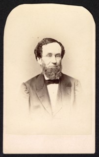 Portrait of Unidentified Man, Circa 1860s. Creator: Frederick Gutekunst.
