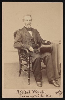 Portrait of Ashbel Welch (1809-1882), Before 1882. Creator: Frederick Gutekunst.