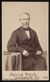 Portrait of Ashbel Welch (1809-1882), May 1874. Creator: Frederick Gutekunst.