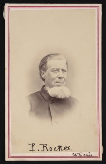 Portrait of Paulus Roetter (1806-1894), Before 1894. Creator: Hall's Capitol Gallery.