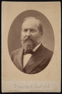 Portrait of James Abram Garfield (1831-1881), March 1881. Creator: J F Jarvis.