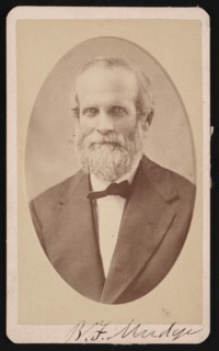 Portrait of Benjamin Franklin Mudge (1817-1879), July 1873. Creator: J Lee Knight.