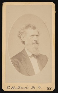 Portrait of Edwin Hamilton Davis (1811-1888), Before 1888. Creator: J Kraft.