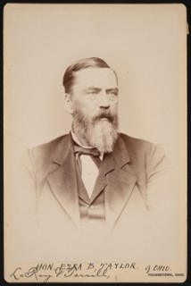 Portrait of Ezra Booth Taylor (1823-1912), Before 1896. Creator: Le Roy & Terrill.