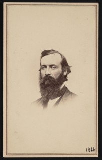 Portrait of Alexander Winchell (1824-1891), 1866. Creator: LeClear & Robison.
