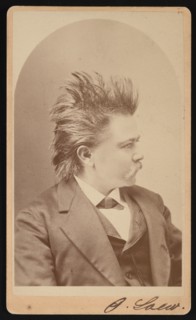 Portrait of Oscar Loew, Circa 1876. Creator: CH McCallister.