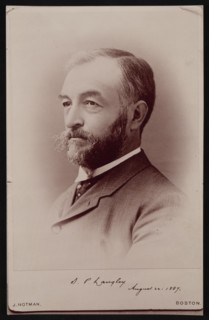 Portrait of Samuel Pierpont Langley (1834-1906), August 22, 1887. Creator: James Notman.