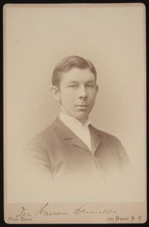 Portrait of Ira Warren Dennison, Between 1891 and 1893. Creator: Pach Bros.