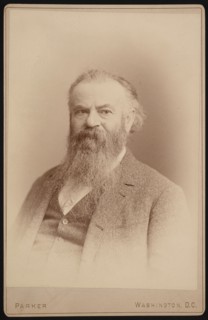 Portrait of John Wesley Powell (1834-1902), 1885. Creator: Charles Parker.