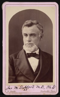 Portrait of James Merrill Safford (1822-1907), 1870s. Creator: Rodney Poole.