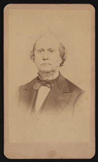 Portrait of Ezra Bartlett French (1810-1880), Before 1880. Creator: Edgar J Pullman.