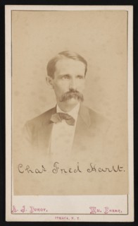 Portrait of Charles Frederick Hartt (1840-1878), Before 1878. Creator: Purdy & Frear.