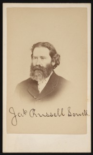 Portrait of James Russell Lowell (1819-1891), Circa 1870s. Creator: Purdy & Frear.
