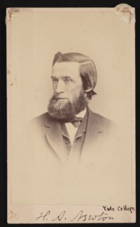 Portrait of Hubert Anson Newton (1830-1896), 1870-1877.  Creator: Sarony & Co.