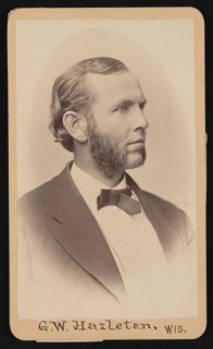 Portrait of Gerry Whiting Hazleton (1829-1920), Before 1876. Creator: William Hayward Sherman.