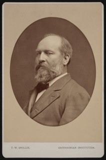 Portrait of James Abram Garfield (1831-1881), June 1880. Creator: Thomas William Smillie.