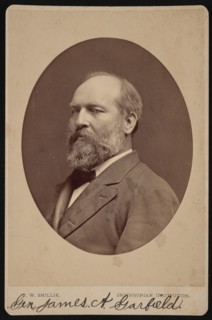 Portrait of James Abram Garfield (1831-1881), June 1880. Creator: Thomas William Smillie.