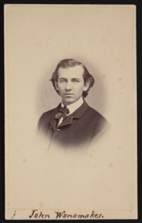 Portrait of John Wanamaker (1838-1922), Between 1864 and 1866. Creator: Charles H Spieler.