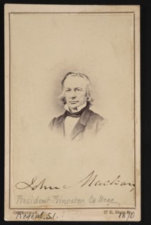 Portrait of John Maclean (1800-1886), Circa 1860s. Creator: Trenton Photograph & Art Gallery.
