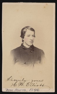 Portrait of Henry Wood Elliott (1846-1930), 1865. Creator: Henry Ulke.